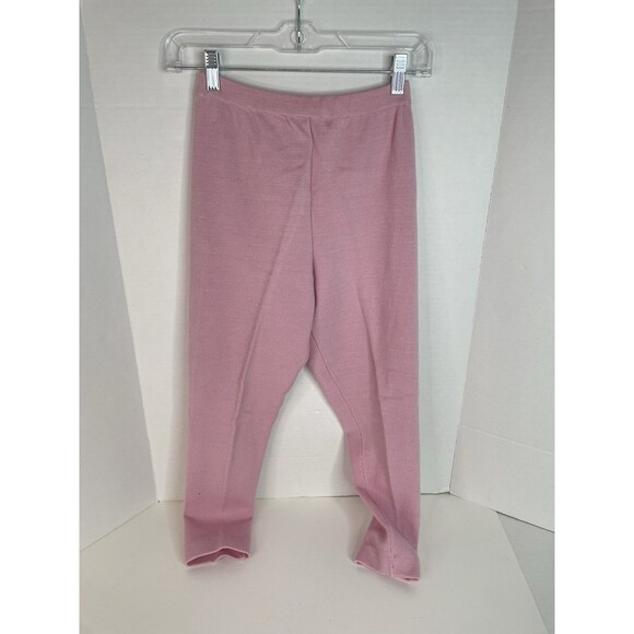 Vintage Adrienne Vittadini Sweat Pants, Medium, Pink, Designer, Lambswool - Picture 3 of 9